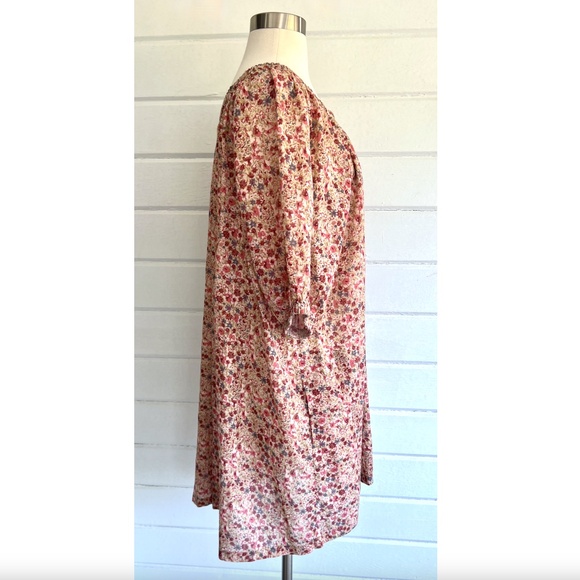 DÔEN Chestnut Mini Dress in Pink Valley Floral *(missing tie) - XS - Picture 8 of 14
